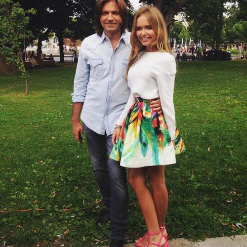 Самые красивые дочки звездных родителей