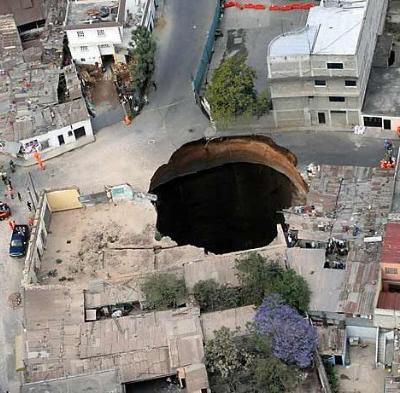 Самые большие дыры нашей планеты