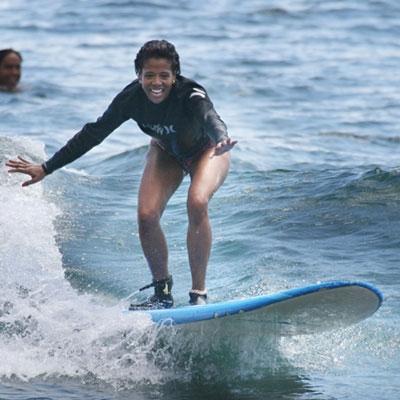 На гребне волны: звёзды-серфингисты