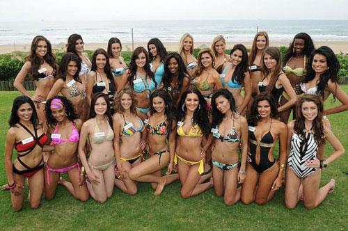 На конкурсе "Мисс Мира 2008" лидирует россиянка