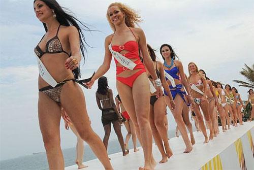 На конкурсе "Мисс Мира 2008" лидирует россиянка