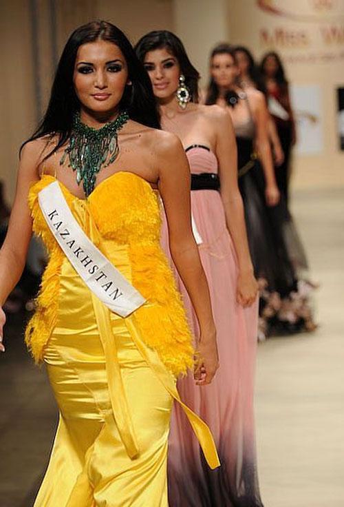 На конкурсе "Мисс Мира 2008" лидирует россиянка