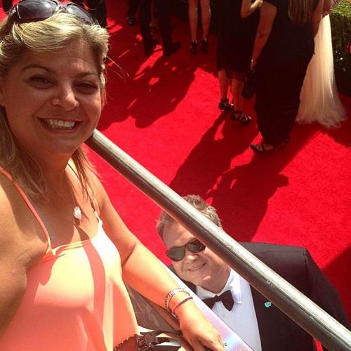 Фото с премии «Эмми» из-за кулис, опубликованные в Instagram