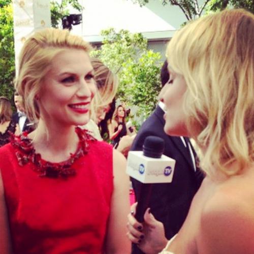 Фото с премии «Эмми» из-за кулис, опубликованные в Instagram