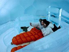 В Японии построили гостиницу изо льда