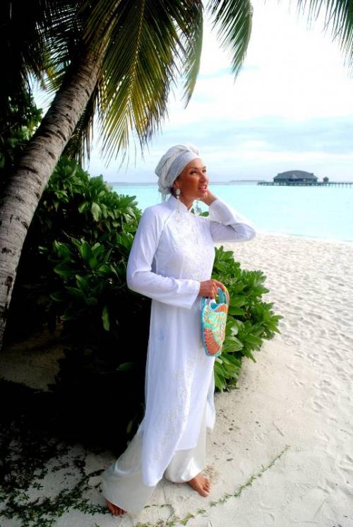 Эвелина Бледанс выложила фотоотчет отдыха на Мальдивах