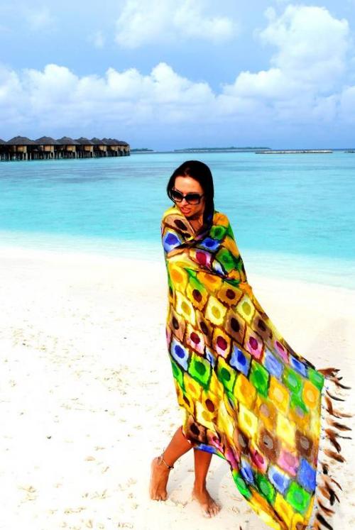 Эвелина Бледанс выложила фотоотчет отдыха на Мальдивах