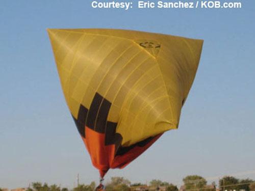 Воздушный шар потерпел катастрофу