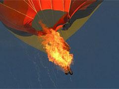 Воздушный шар потерпел катастрофу