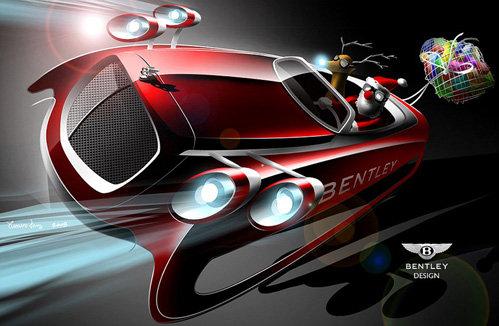 Конструкторы ведущих автокомпаний спроектировали средства передвижения для Санта-Клауса