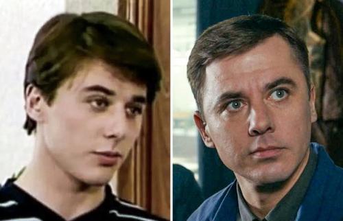 Российские актеры в своем первом фильме и сейчас