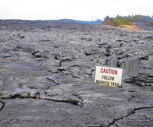 Вулканическая активность на Гавайях