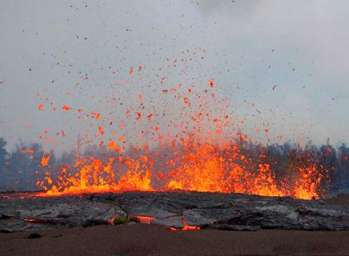 Вулканическая активность на Гавайях