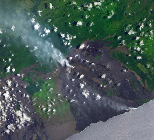 Вулканическая активность на Гавайях