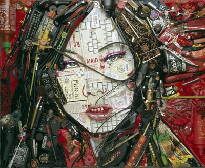 Портреты звезд из вторсырья