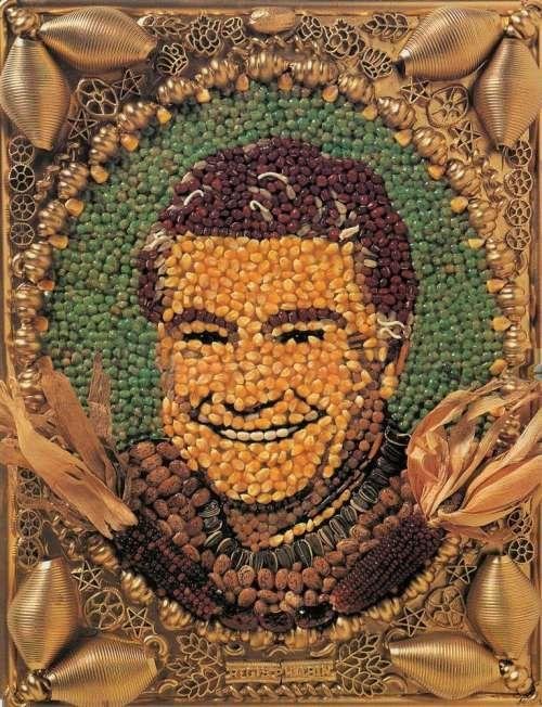 Портреты звезд из вторсырья