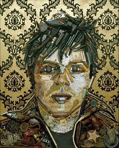 Портреты звезд из вторсырья