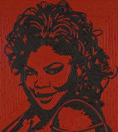 Портреты звезд из вторсырья