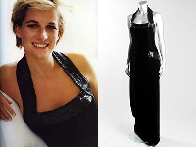 Платья принцессы Дианы выставлены на торги