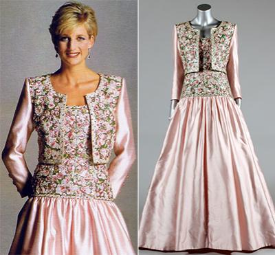 Платья принцессы Дианы выставлены на торги