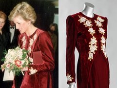 Платья принцессы Дианы выставлены на торги