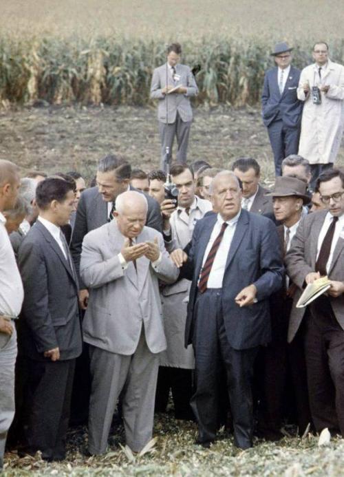 Визит Хрущева в Америку в 1959 году: самые яркие моменты