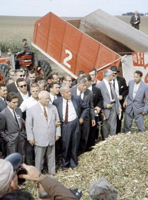 Визит Хрущева в Америку в 1959 году: самые яркие моменты