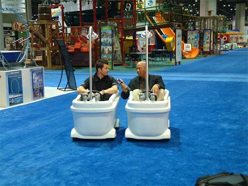 Экзотическая сантехника заменяет болиды