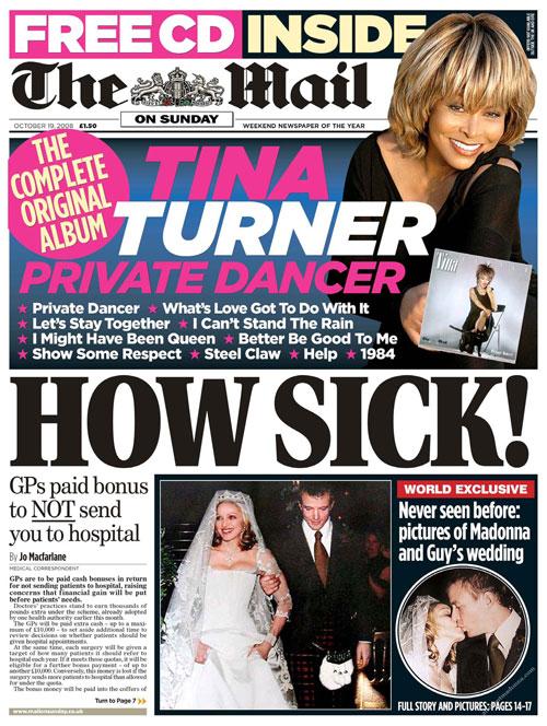 Опубликованы фото с засекреченной свадьбы Мадонны