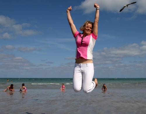 Шарапова и другие знаменитые спортсмены на пляже