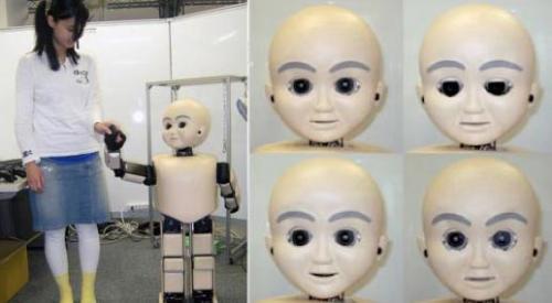 В Японии создали робота-младенца