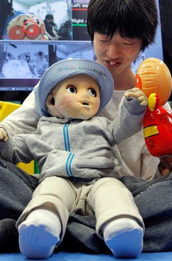 В Японии создали робота-младенца
