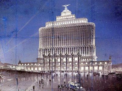 Невоплощенные проекты советской архитектуры