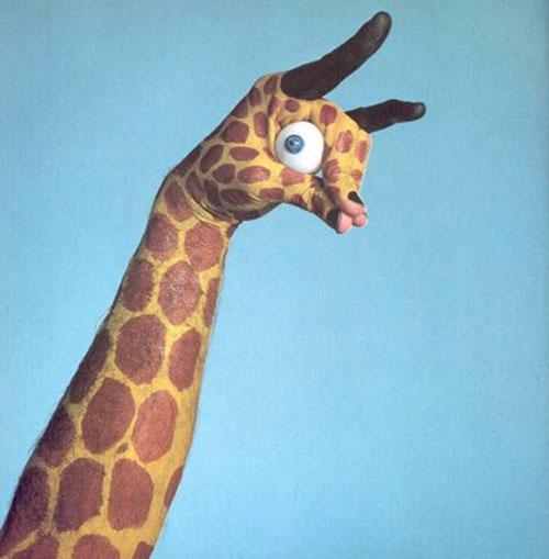 Художник оживил жесты