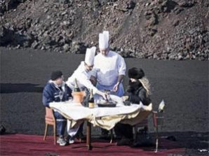 В Исландии предлагают обед, приготовленный на вулкане