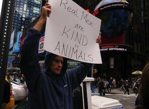 В центре Нью-Йорка устроили родео