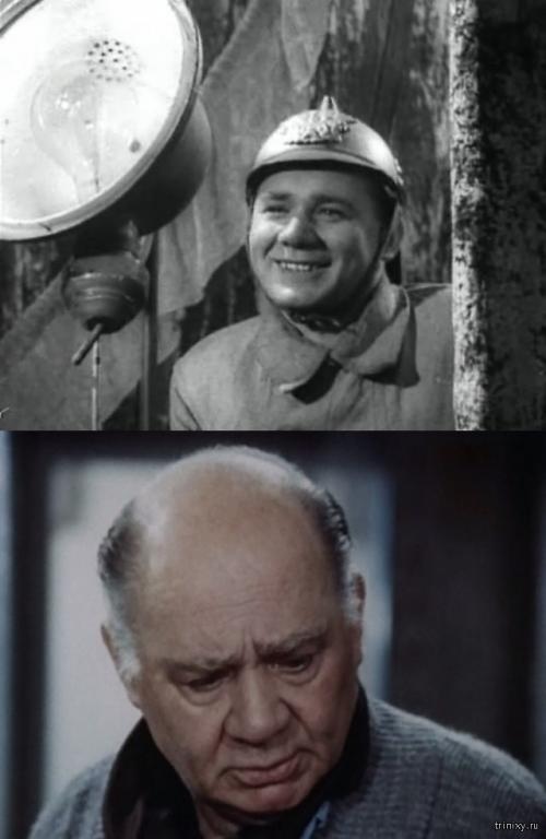 Ушедшие из жизни актеры в начале карьеры и в последнем фильме