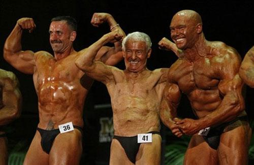 Самый старый бодибилдер в мире