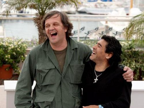 Марадона   сыграл мини-матч с Кустурицей