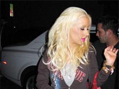 Кристина Агилера: поп-блондинка снова напилась в компании  мужа