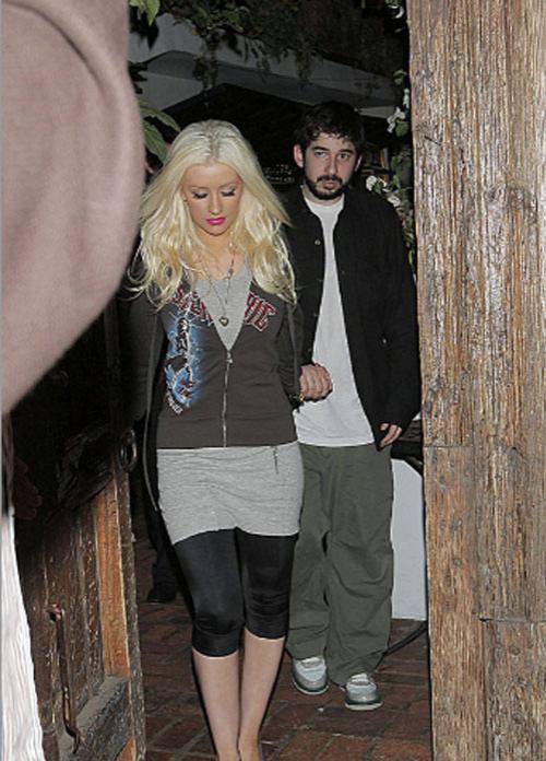 Кристина Агилера: поп-блондинка снова напилась в компании  мужа