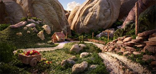 Невероятные картины из овощей Карла Уорнера