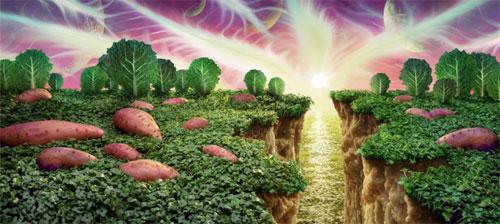 Невероятные картины из овощей Карла Уорнера