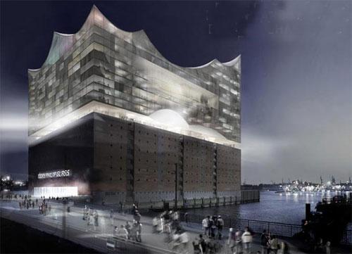 Стеклянная волна захлестнёт Гамбург