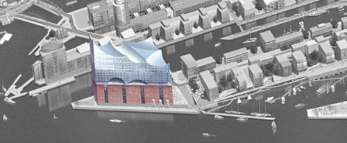 Стеклянная волна захлестнёт Гамбург