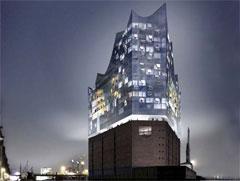 Стеклянная волна захлестнёт Гамбург