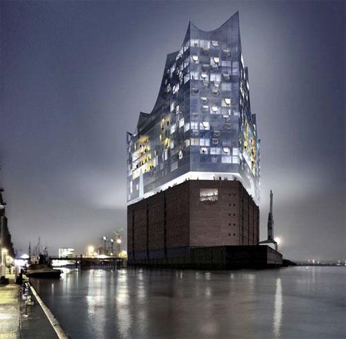 Стеклянная волна захлестнёт Гамбург