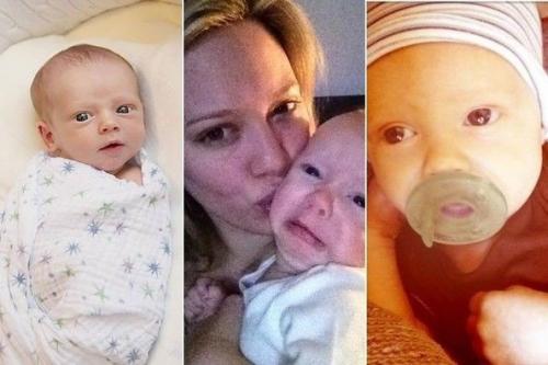 Звезды и их новорожденные малыши: трогательные фото