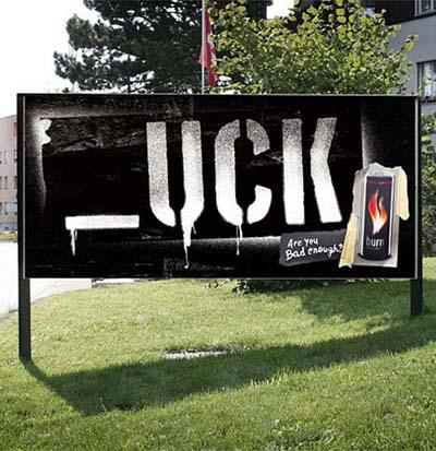 Новая порция креатива на билбордах