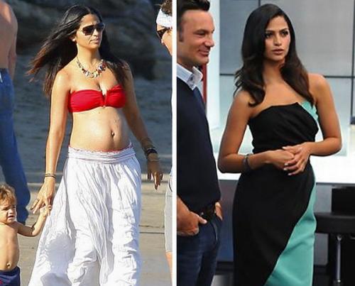 Голливудские знаменитости до и после родов